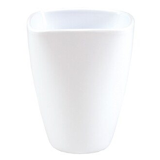 Keramik Vase Quadro/Orchidee
