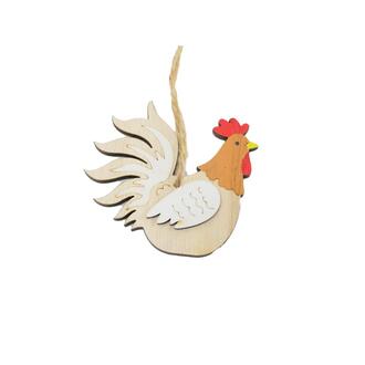 Wooden Rooster Manne