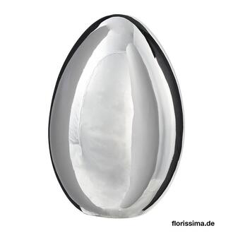 Keramik Ei Silver