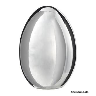 Keramik Ei Silver