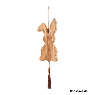 Pompon en Bois en Forme de Lapin