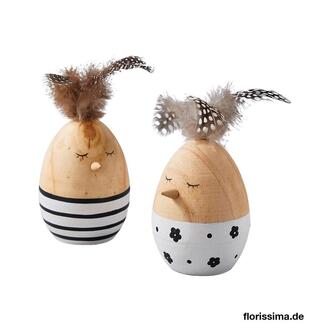 Wooden Egg Feather