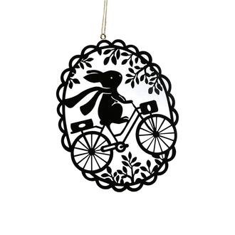 Cycliste aux Œufs de Métal