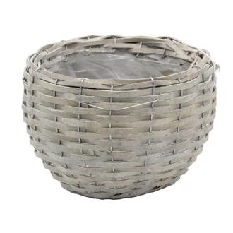 Weide Übertopf Grey