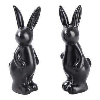 Keramik Hase Bonnie & Clyde