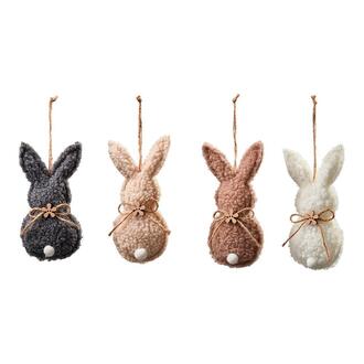 Stoff Hase Kuschelfell