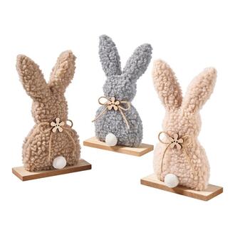 Stoff Hase Kuschelfell