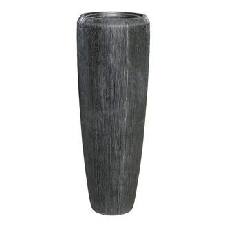 Polystone Vase Groove