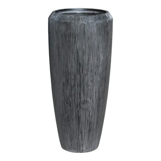 Polystone Vase Groove