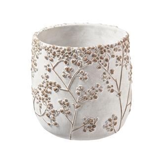 Jardinière en Céramique Ombelle de Fleurs