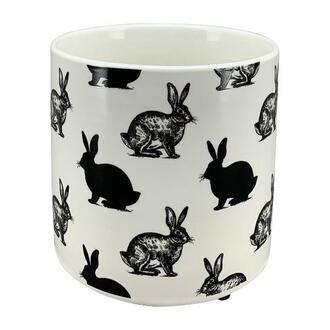 Keramik Übertopf Hase