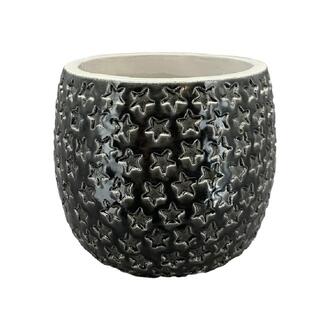 Beton Übertopf DUR/Sterne