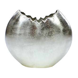 Metall Vase Alu/Disk/Broken