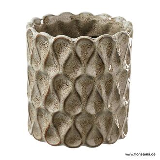 Keramik Vase Tropfen/Ornament