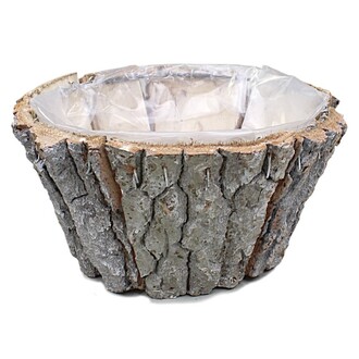 Bark Planter Flori