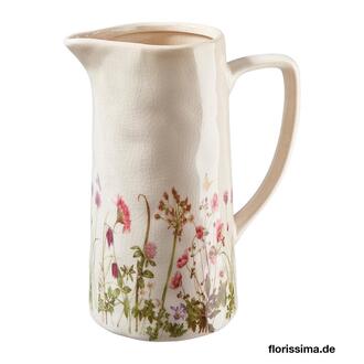 Keramik Kanne Blumenfeld