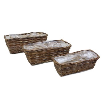 Willow Planter Natural