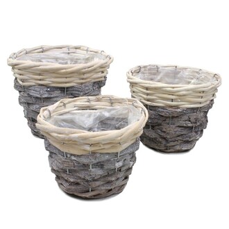 Weide Übertopf Willow Mix