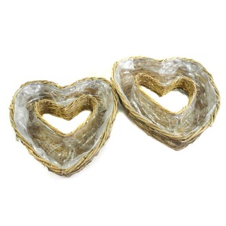 Vine Planting Ring Heart/Bark