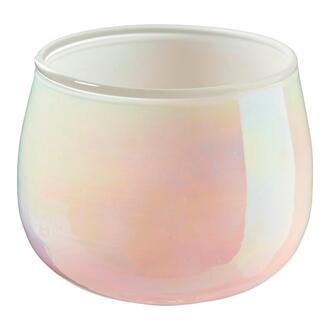 Photophore en Verre Arc-En-Ciel