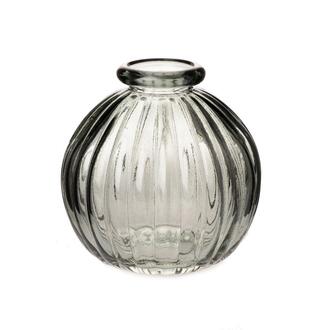 Vase en Verre À Structure Boule/Rainure