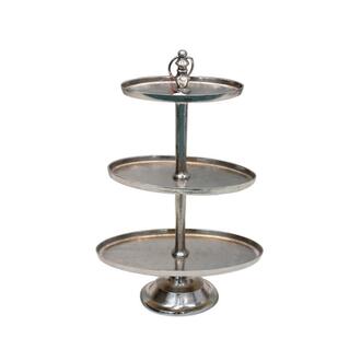 Metal Etagere Alu/Ovalo