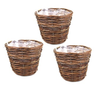 Weide Übertopf Willow natur