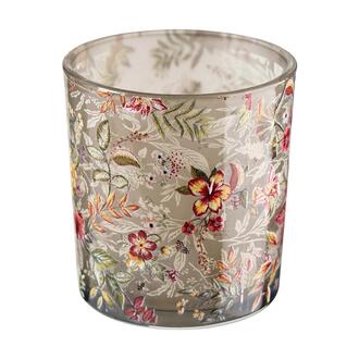 Glas Teelichtbecher Mystic