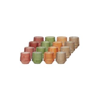 Glas Windlicht Herbstmix Kilian