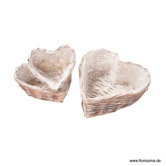 Rattan Pflanzherz Elba