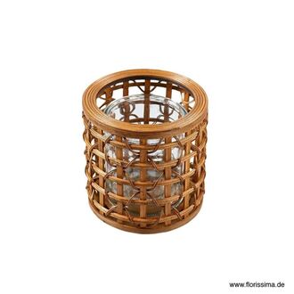 Rattan Windlicht Fidji