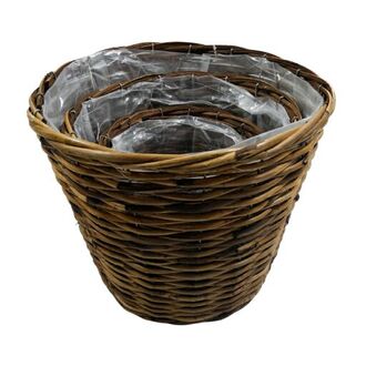 Rattan Übertopf Elba/Basket