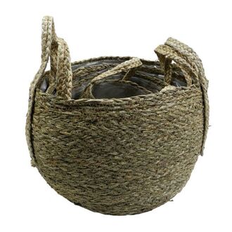 Panier de Plantes en Herbe Naturel/Panier