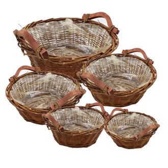 Willow Planter Eden/Wooden Handle