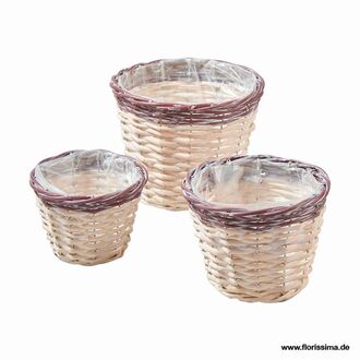 Weide Übertopf Brügge/Farbrand