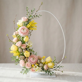 Metall Ei Hobbit/auf Fuß