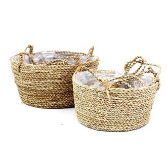 Rattan Blumenampel Flori/Basket