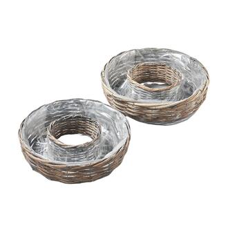 Rattan Plant Ring Bari