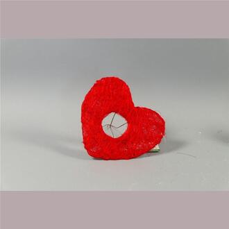 Sisal Cuff Heart/Flat