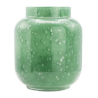 Glas Vase Milky