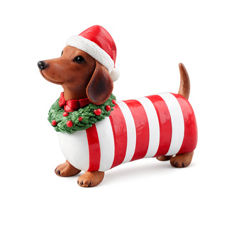 Resin dachshund Moritz