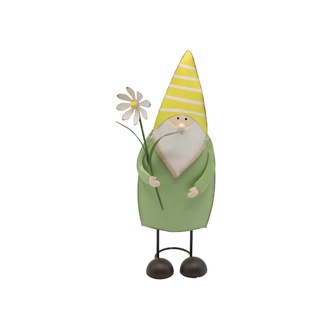 Metall Gartenzwerg Hugo