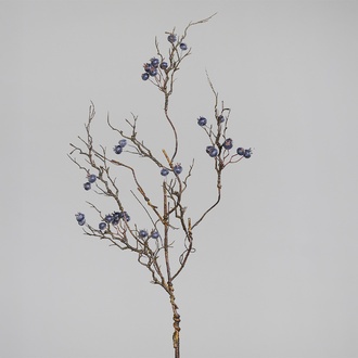 Kunststoff Beerenzweig Wildberry