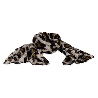 Stoff Schal "Leo" L=180 cm B=50 cm natur 