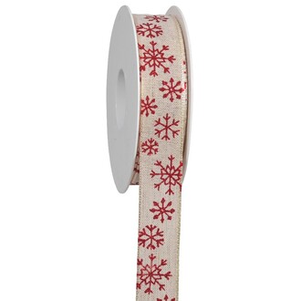  Weihnachtsband Schneekristall