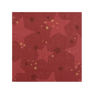 Weihnachtsserviette Starshine