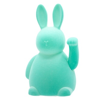 Kunststoff Hase Winky/beflockt