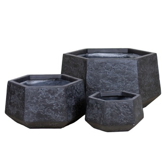 Clayfibre Schale Flori/6eck