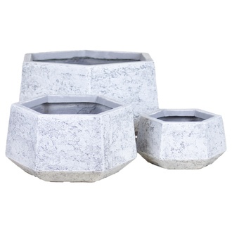 Clayfibre Schale Flori/6eck