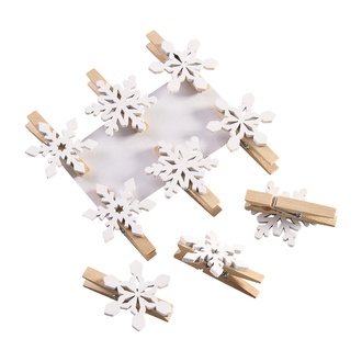 Holz Schneeflocke Wintertime